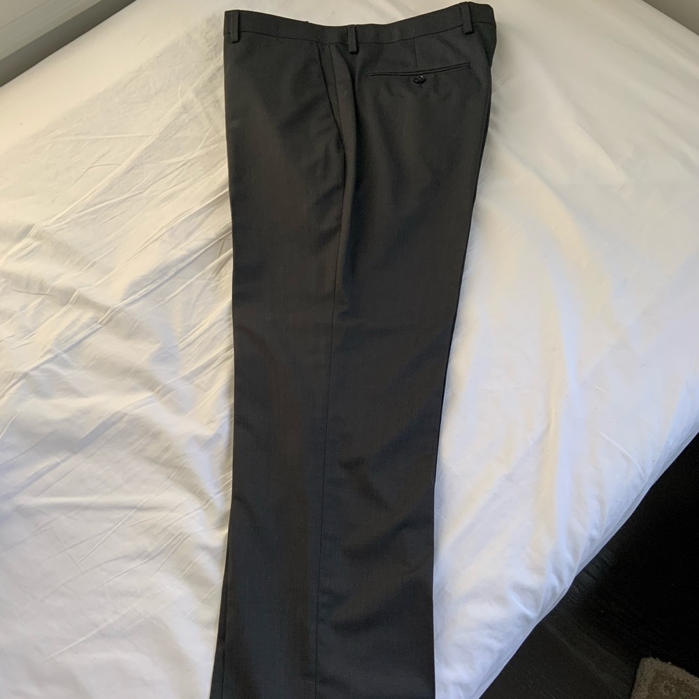 Banana republic charcoal suit separate